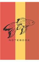 Notebook: fish theme cover