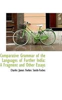 Comparative Grammar of the Languages of Further India