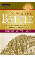 To Win the Battle