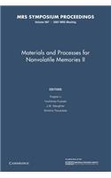 Materials and Processes for Nonvolatile Memories: Volume 997