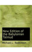 New Edition of the Babylonian Talmud: (English)