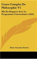 Cours Complet de Philosophie V2