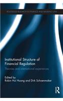 Institutional Structure of Financial Regulation