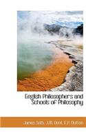 English Philosophers and Schools of Philosophy