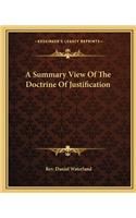 Summary View of the Doctrine of Justification