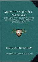 Memoir Of John L. Prichard