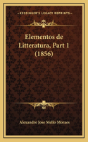Elementos de Litteratura, Part 1 (1856)