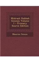 Midrash Rabbah Genesis Volume I