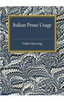 Italian Prose Usage