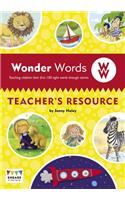 Wonder Words Teacher's Resource