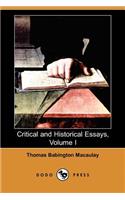 Critical and Historical Essays, Volume I (Dodo Press)