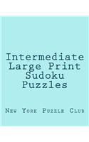 Intermediate Large Print Sudoku Puzzles