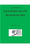 Novel Unit for Lizzie Bright and the Buckminster Boy