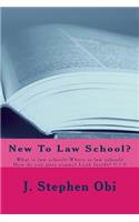 New To Law School?