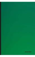 Journal Book: Greenish Blurground, Lined Blank Journal Book, 6 X 9, 150 Pages