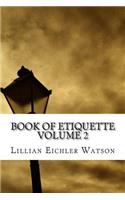 Book of Etiquette Volume 2