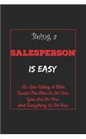 Being A Salesperson Is Easy