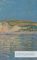 Low Tide at Pourville - 2020 Week to View Planner: FINE ART PLANNER - 2020 Planner Weekly and Monthly - Jan 1, 2020 to Dec 31(3 Elitic Fine Art 2020 Planners)