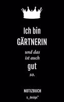 Notizbuch für Gärtner / Gärtnerin