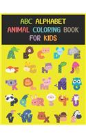 Abc Alphabet Animal Coloring Book For Kids