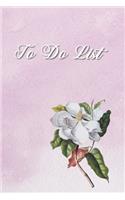 To Do List: Flower Weekly Work Task Checklist - Daily Task Planner - To Do List Notebook - Agenda Notepad For Men, Women, Students & Kids