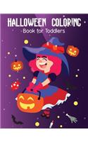 Halloween Coloring Book for Toddlers