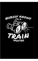 Nobody knows I'm a train spotter