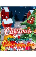 Christmas Color By Number Adult Coloring Book