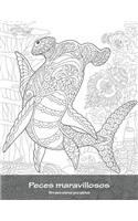 Peces maravillosos libro para colorear para adultos 1: (1 Peces Maravillosos)