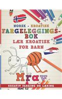 Fargeleggingsbok Norsk - Kroatisk - L