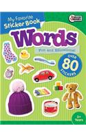 My Favorite Sticker Book: Words