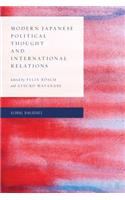 Modern Japanese Political Thought and International Relations