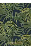 House of Hackney: Palmeral Midnight Green A5 Notebook