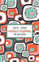 18 Month Weekly Planner 2019-2020