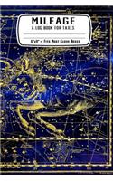 Mileage a Log Book for Taxes: Taurus Horoscope: Mileage Logbook: Record Miles Driven and Expenses on the Road - Keep Track of Gas and Repairs for Travel