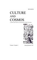 Culture and Cosmos Vol 1 Number 1
