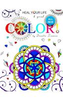 Heal Your Life & Grief: Adult Coloring Book