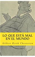 lo que esta mal en el mundo