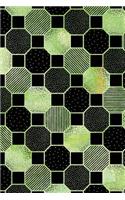 Journal Notebook Dotty Hexagon Pattern 4