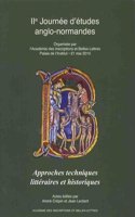 Approches techniques, littéraires et historiques