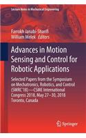 Advances in Motion Sensing and Control for Robotic Applications