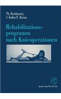 Rehabilitationsprogramm Nach Knieoperationen