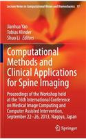 Computational Methods and Clinical Applications for Spine Imaging