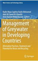 Management of Greywater in Developing Countries
