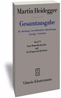 Martin Heidegger, Gesamtausgabe. III. Abteilung