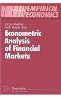 Econometric Analysis of Financial Markets