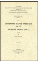 Commentaire Du Livre d'Abba Isaie Par Dadiso Qatraya (Viie Siecle). Syr. 145