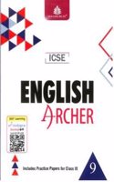 Madhubun English Archer ICSE Class 9 Study Guide, Self Learning Book with Practice Papers, QR Code Access 2025-26