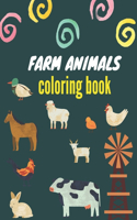 Coloring Book Farm Animals