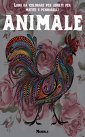 Libri da colorare per adulti per matite e pennarelli - Mandala - Animale